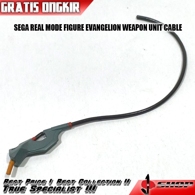 SEGA REAL MODE FIGURE EVANGELION WEAPON UNIT CABLE FGR645