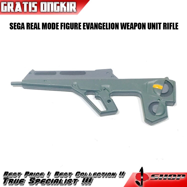 SEGA REAL MODE FIGURE EVANGELION WEAPON UNIT RIFLE FGR647