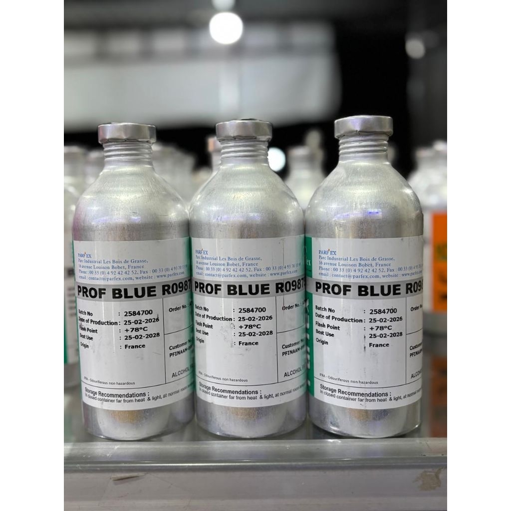PROF BLUE 1Kg segel Bibit Parfum Murni parfex kemasan kaleng segel 1kg/Dunhill blue