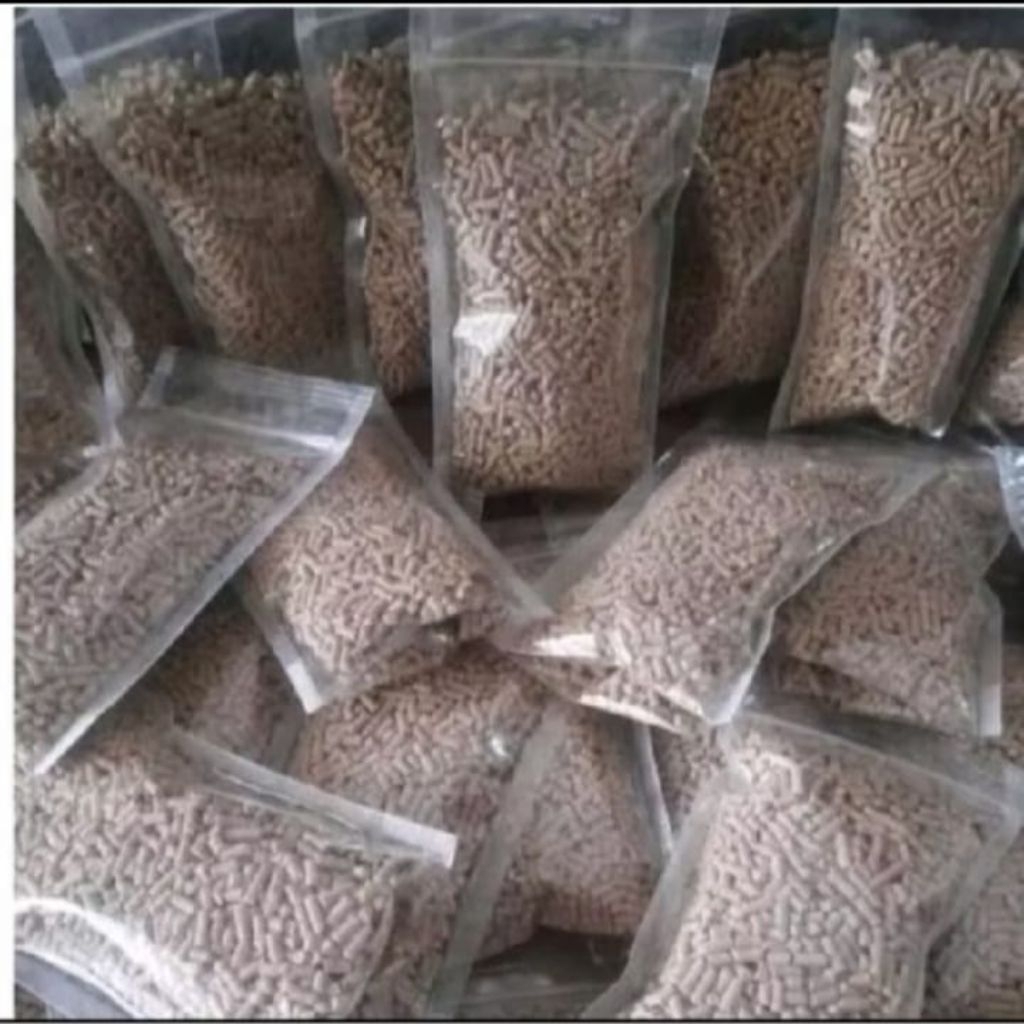 pakan udang hias / pelet tenggelem