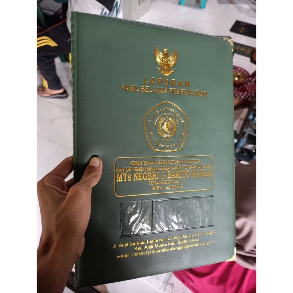 MAP RAPORT IJAZAH BAHAN ASE SABLON DAN HOTRINT