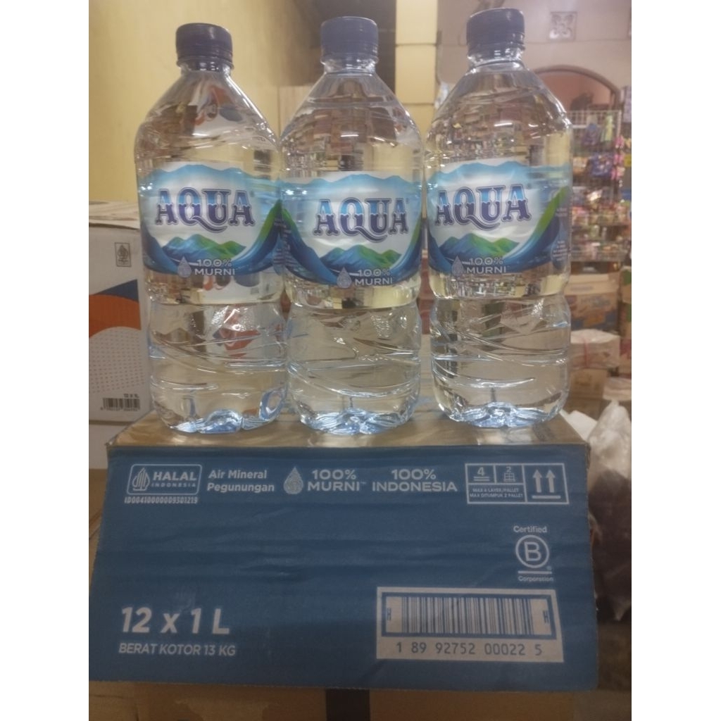 Aqua 1 liter 1 dus