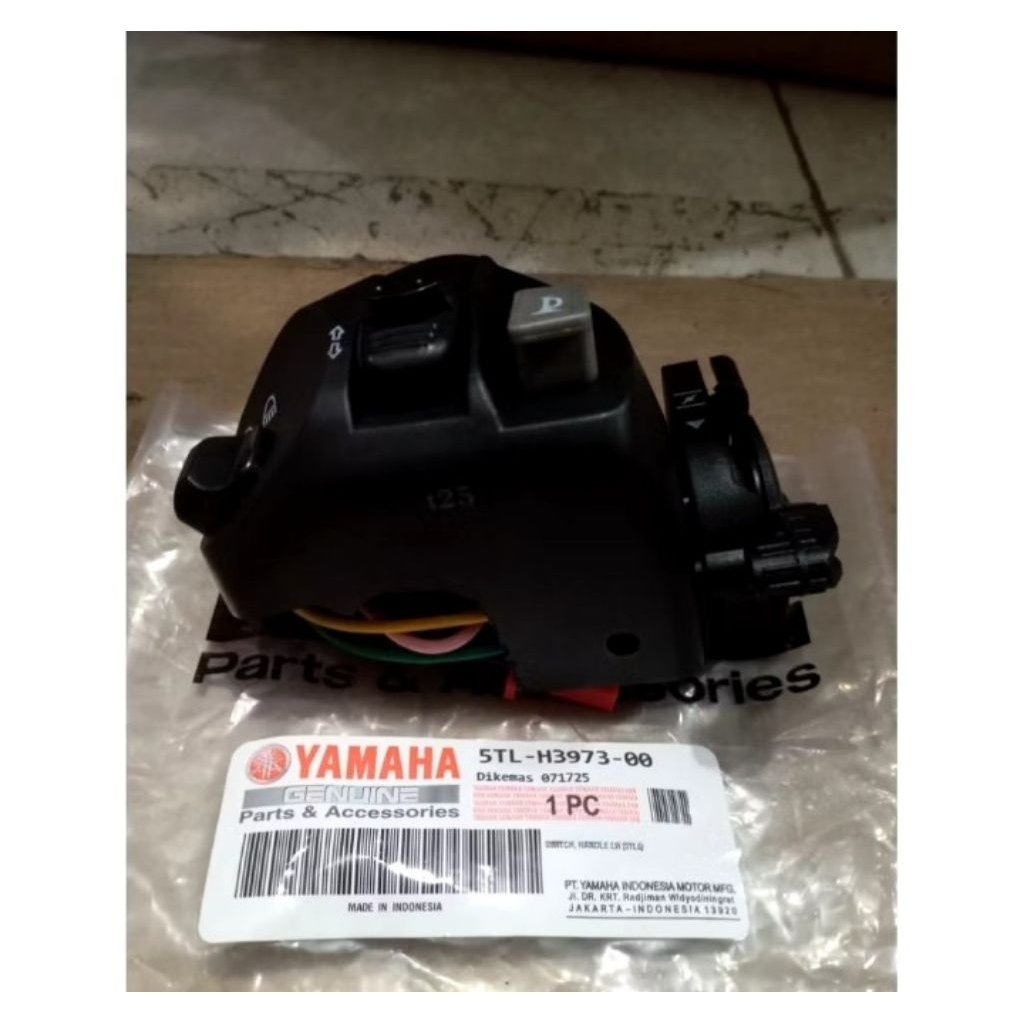 Saklar kiri Klakson Yamaha Mio Sporty Mio smile Mio Soul Fino Karbu Nouvo Jupiter MX Lama 1S7 5TL