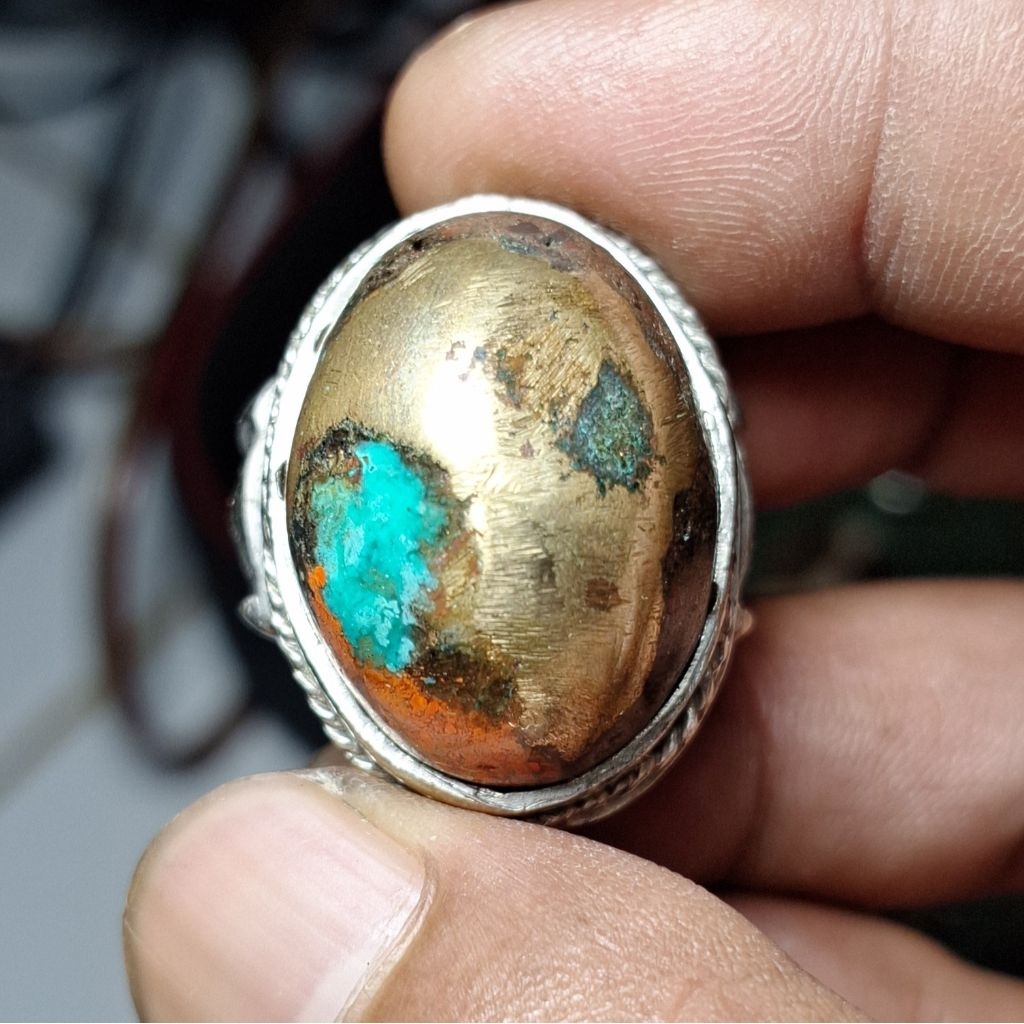 Batu akik damar wulan panca warna