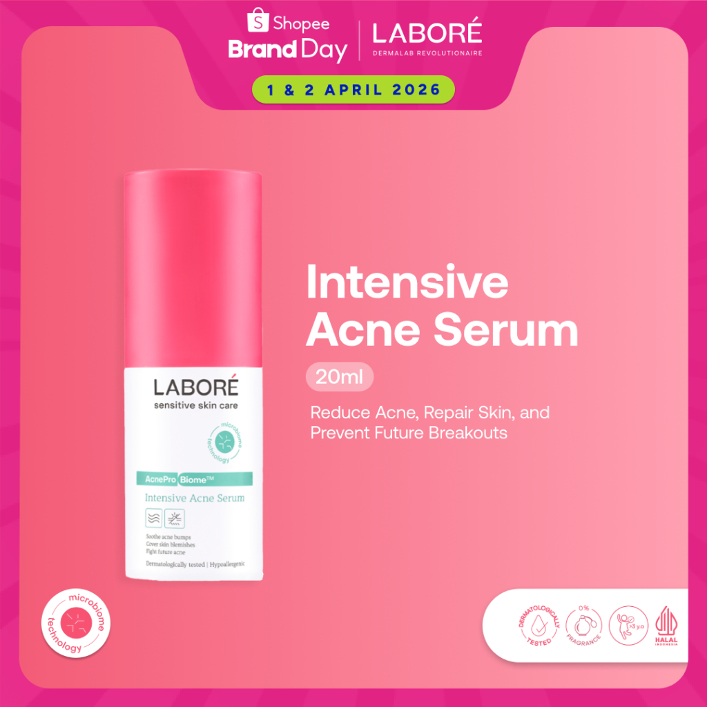 LABORÉ Sensitive Skin Care AcnePro Biome Intensive Acne Serum - 7ml 20ml - Dermalab Revolutionaire S