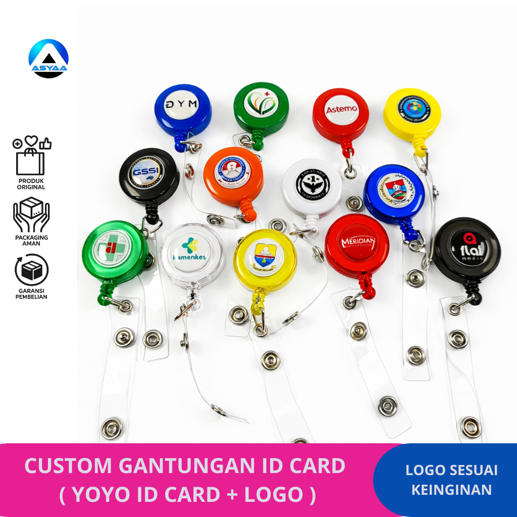 Custom logo yoyo id card