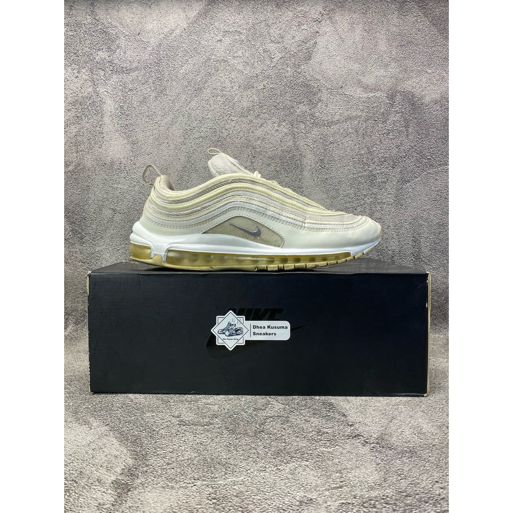 Sepatu Second AirMax 97 Full White Size 42,5 Original Guarantee 100%