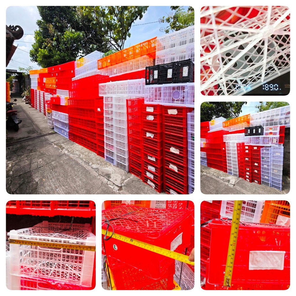 KERANJANG BUAH BEKAS masih mulus dari supermarket besar jogja random