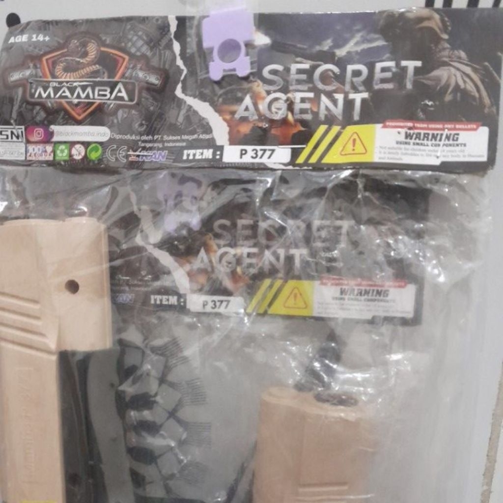 P377 Pistol Mainan Glock Desain Simulasi Aman untuk Anak Laki-laki