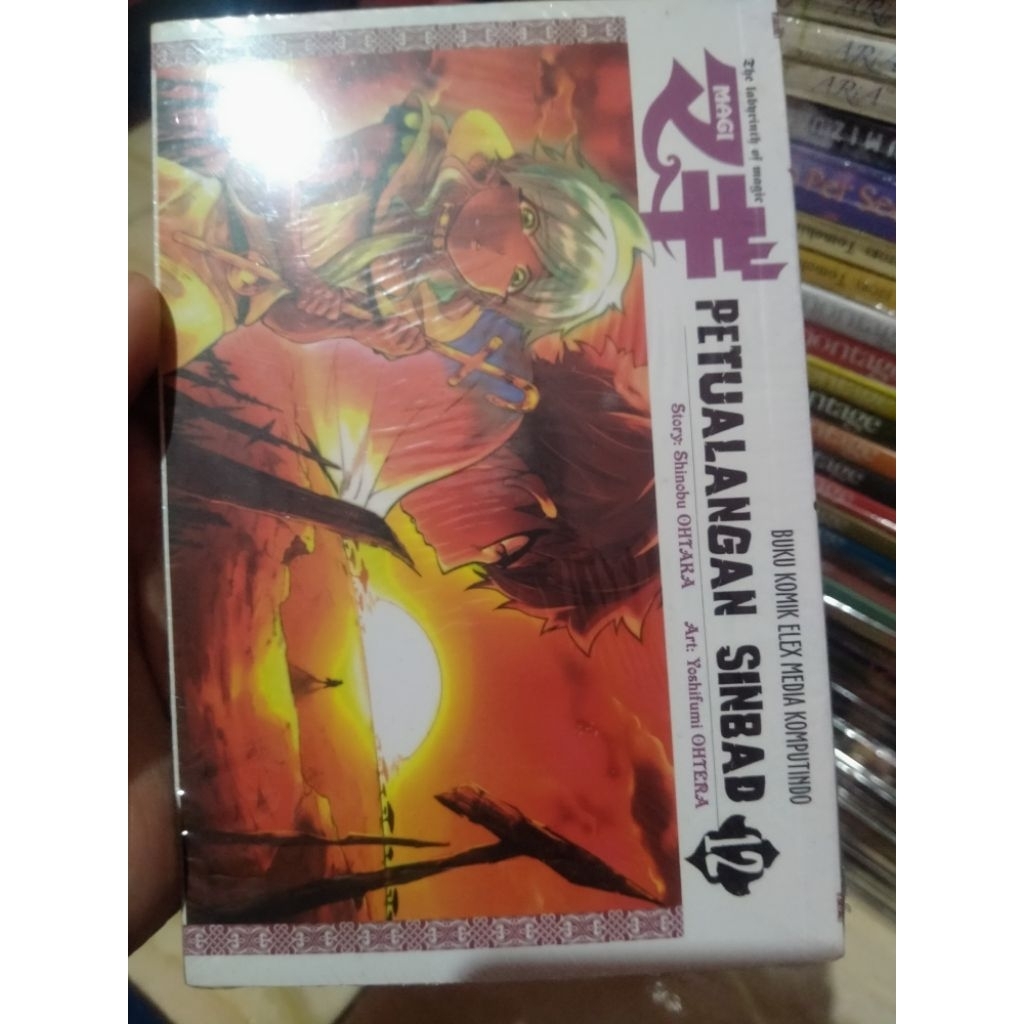 Komik Magi Petualangan Sinbad 12 segel