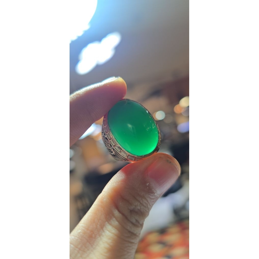 NATURAL BATU PERMATA BACAN DOKO KRISTAL
