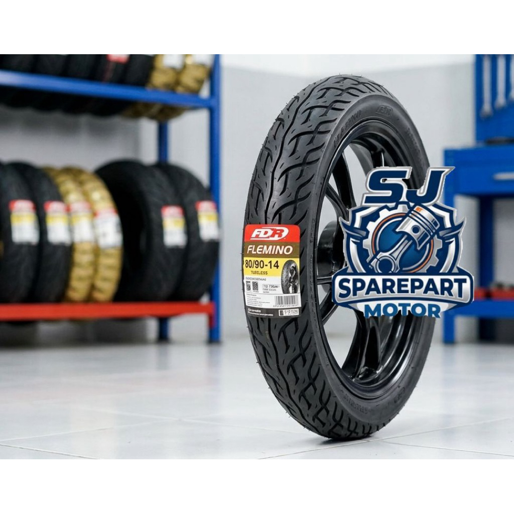 BAN LUAR FDR TUBELESS 80/90-14