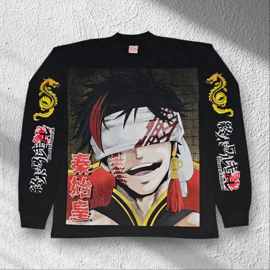 Kaos Bootleg Anime Qin shi huang