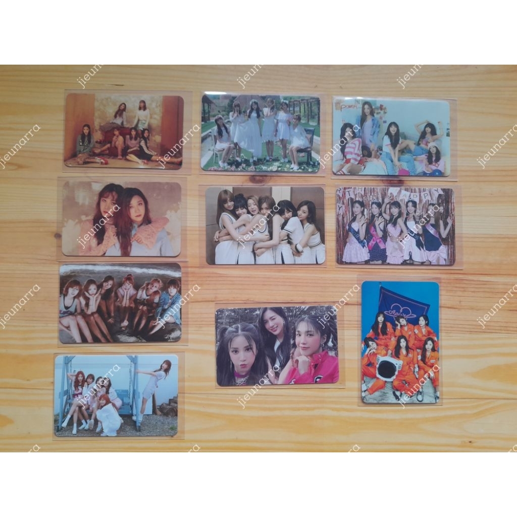 Apink Official Photocard - PC Chorong Bomi Eunji Naeun Namjoo Hayoung