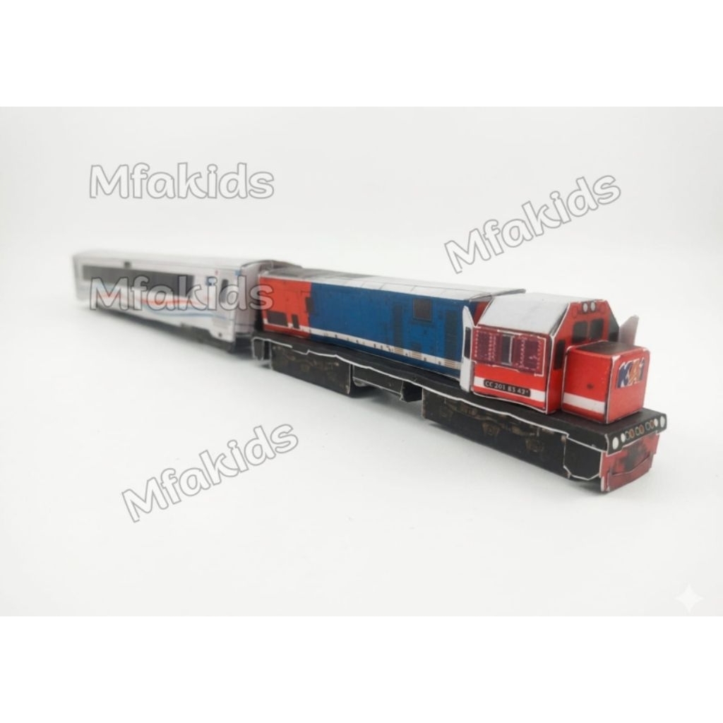 [BELI 3 GRATIS 1] PAPERCRAFT GERBONG KERETA API / PAPERCRAFT MURAH /PAPERCRAFT GERBONG KERETA