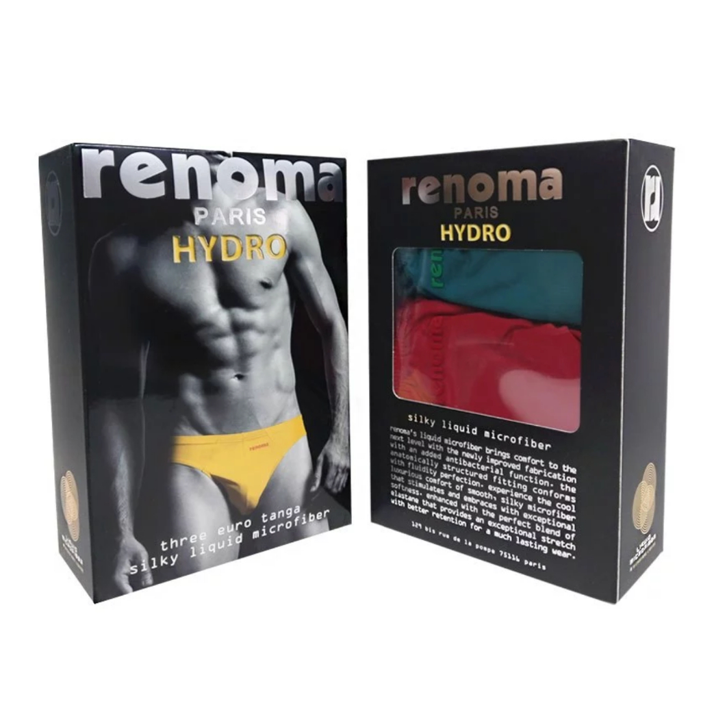 RENOMA HYDRO / RENOMA TANGA SPORTS / CELANA DALAM RENOMA HYDRO MICROFIBER MINI BOXER BRIEFS RENOMA U