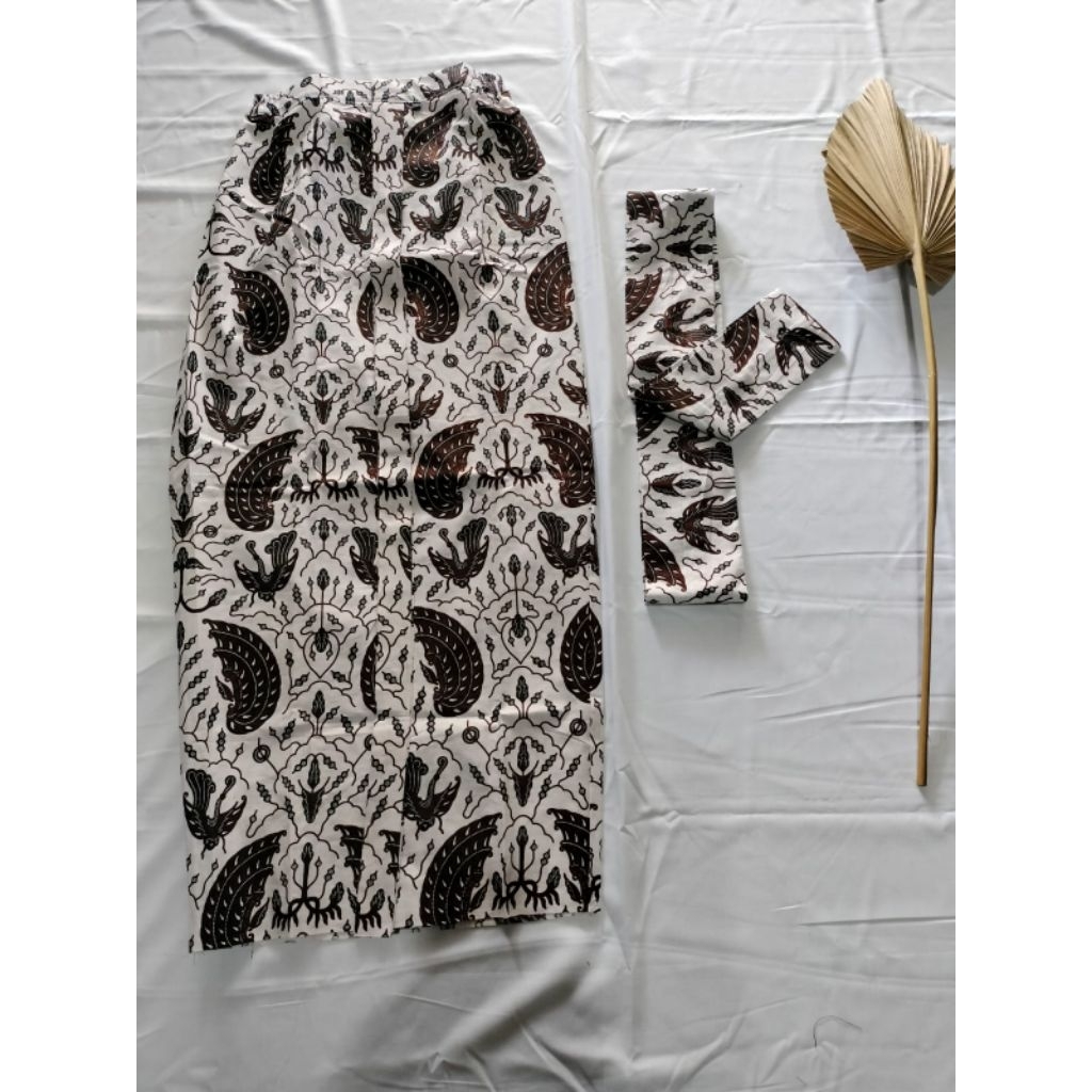 Rok jarik batik span set selendang