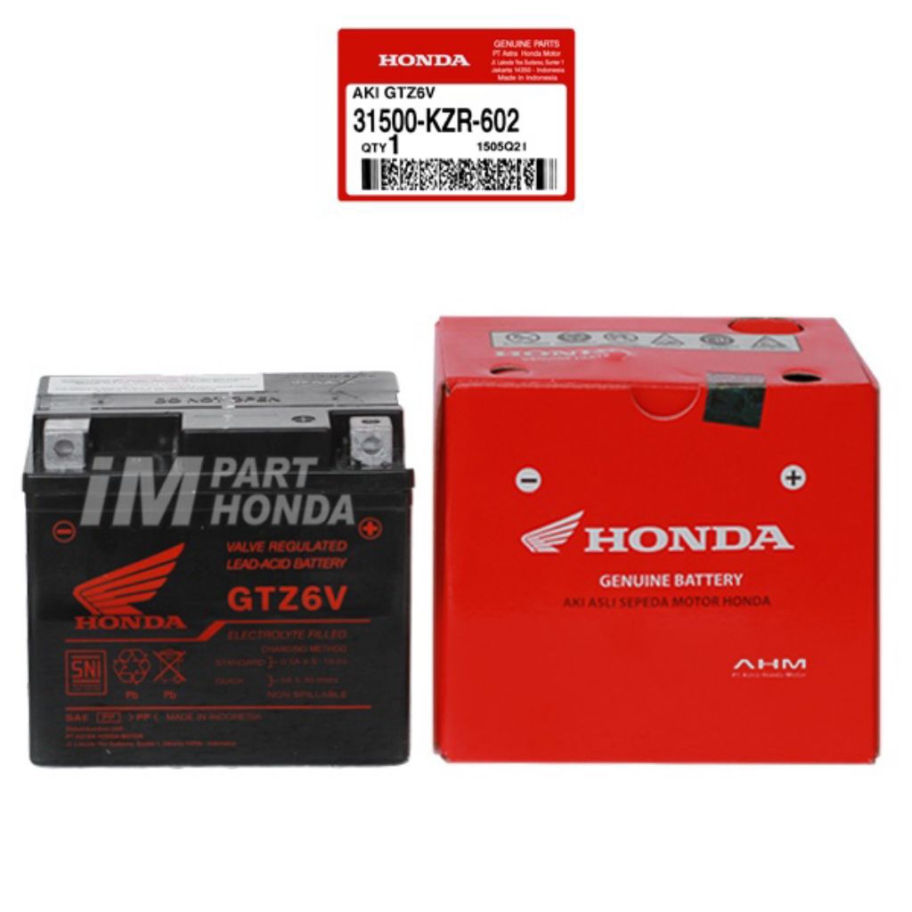 31500KZR602 AKI KERING KZR GTZ6V ORIGINAL AHM HONDA