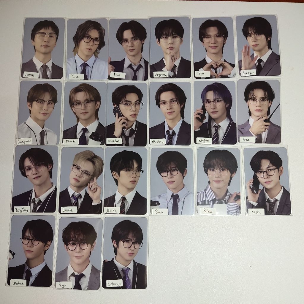 Photocard Official NCT ZONE OFFICE / OFFICIAL PC NCT ZONE / Photocard KPop PC kpop