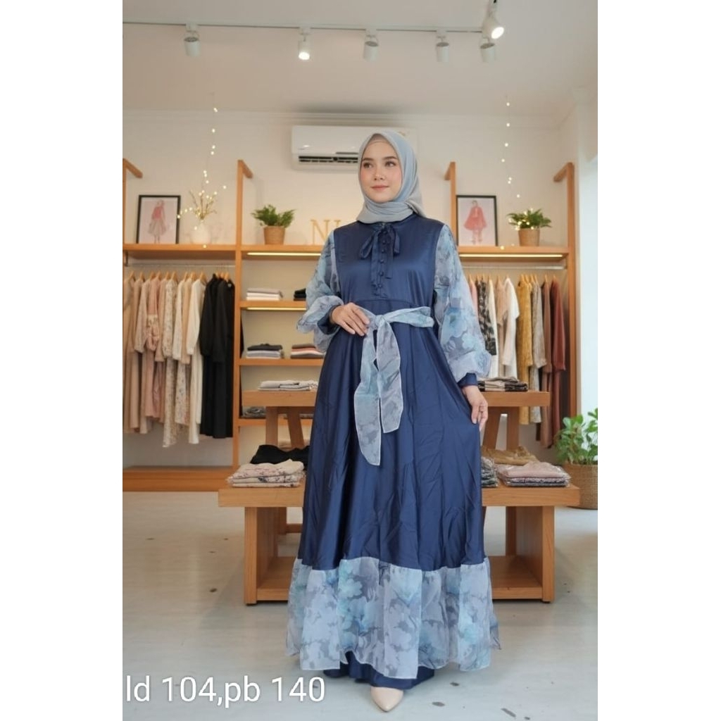 Gamis Pesta Butik Armany Silk