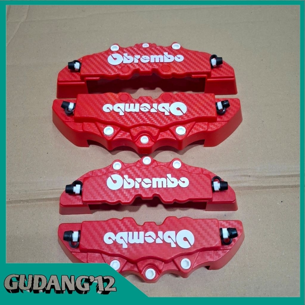BREMBO UKURAN( M DAN S )COVER TUTUP REM MOBIL UNIVERSAL