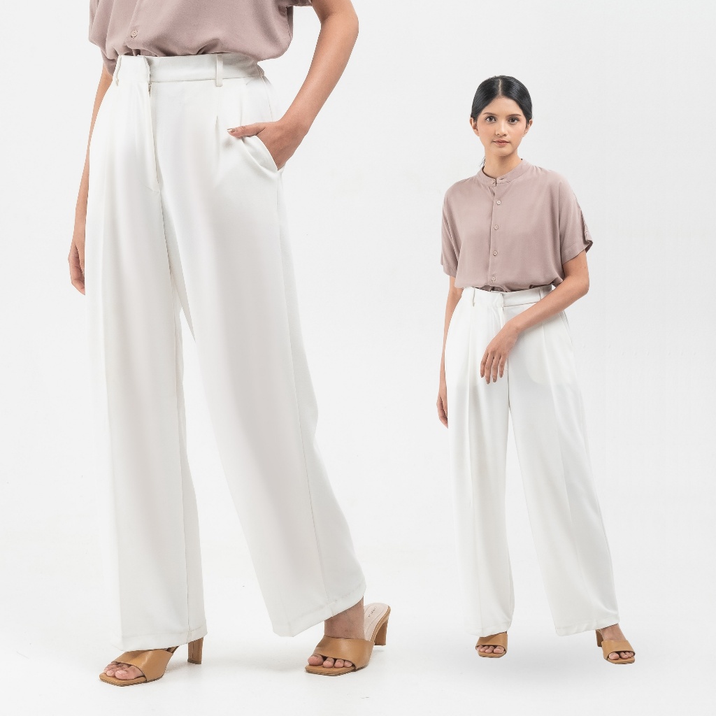 Atala Scarves | Wide Pants | Celana Kulot Highwaist Jumbo Wanita