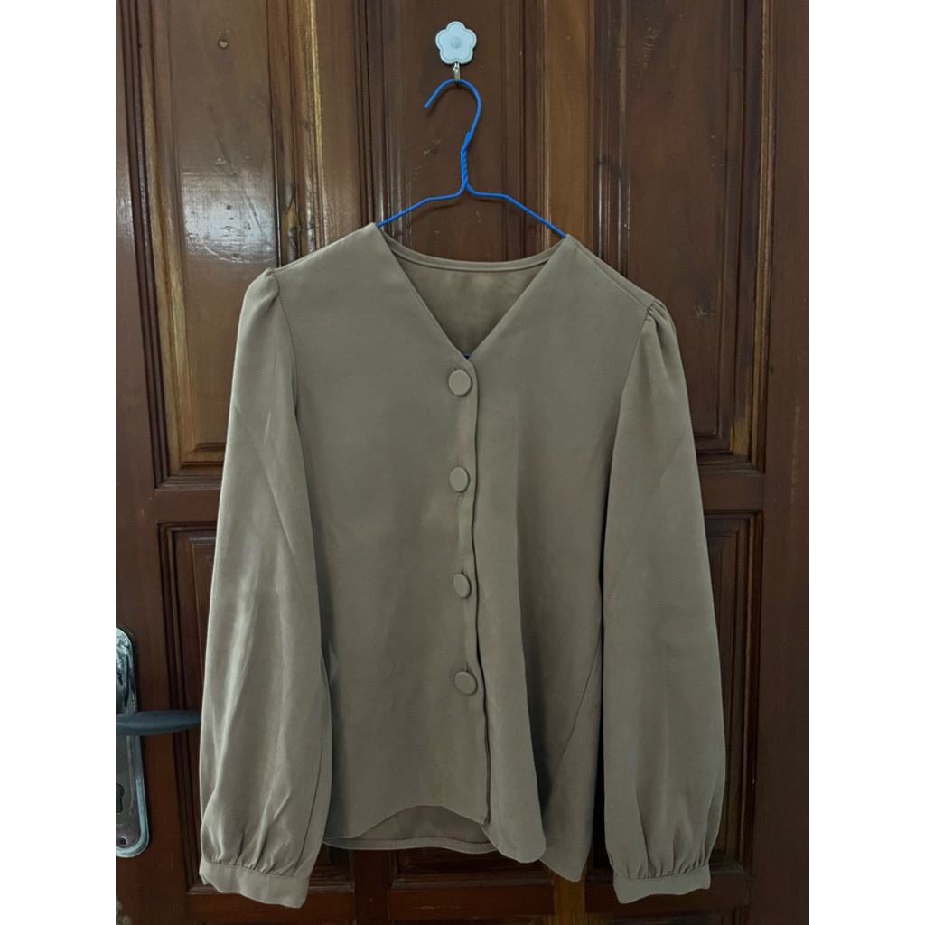 Preloved Blouse Coklat