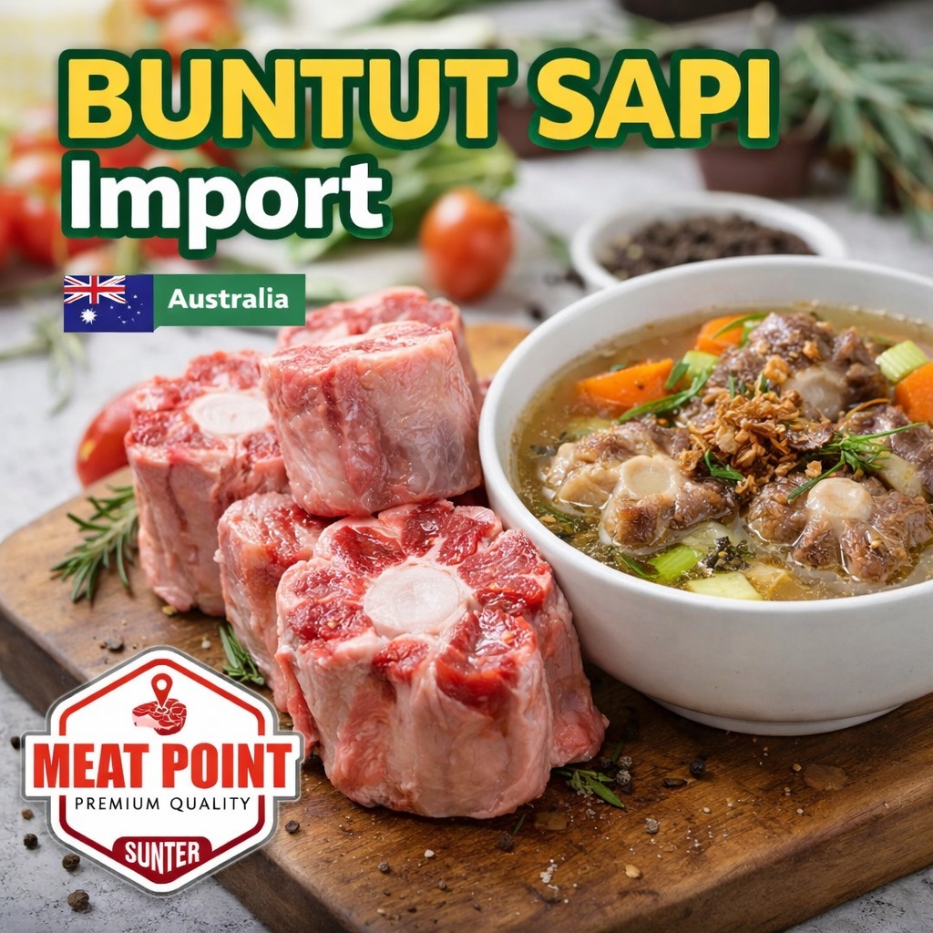 Buntut Sapi Import Premium 1 kg