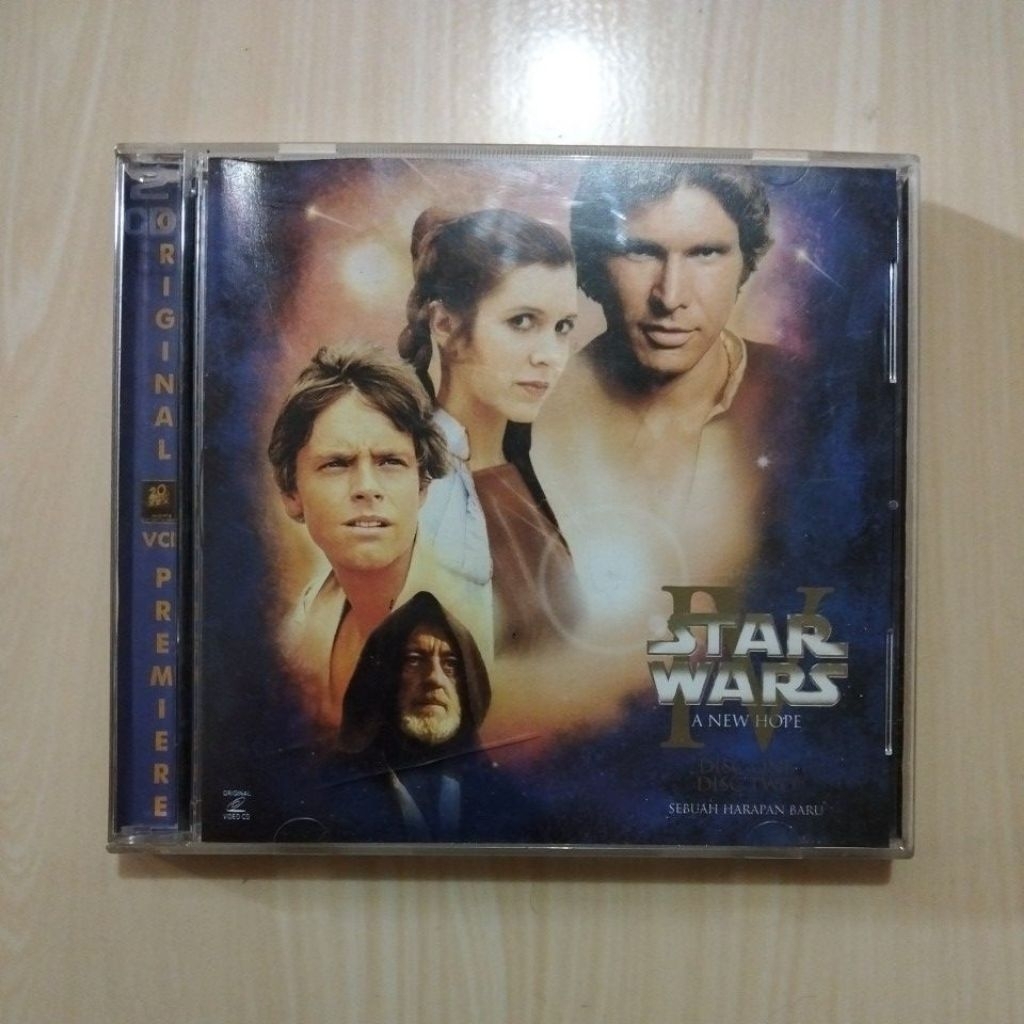 STAR WARS IV - A NEW HOPE - VCD - Bekas Murah Original - B15