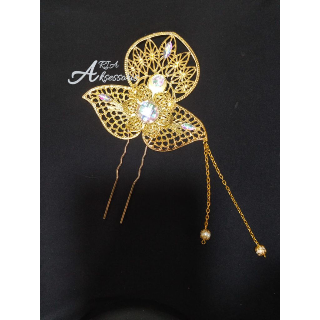 tusuk konde murah, tusuk konde modern, hiasan sanggul, tusuk sanggul