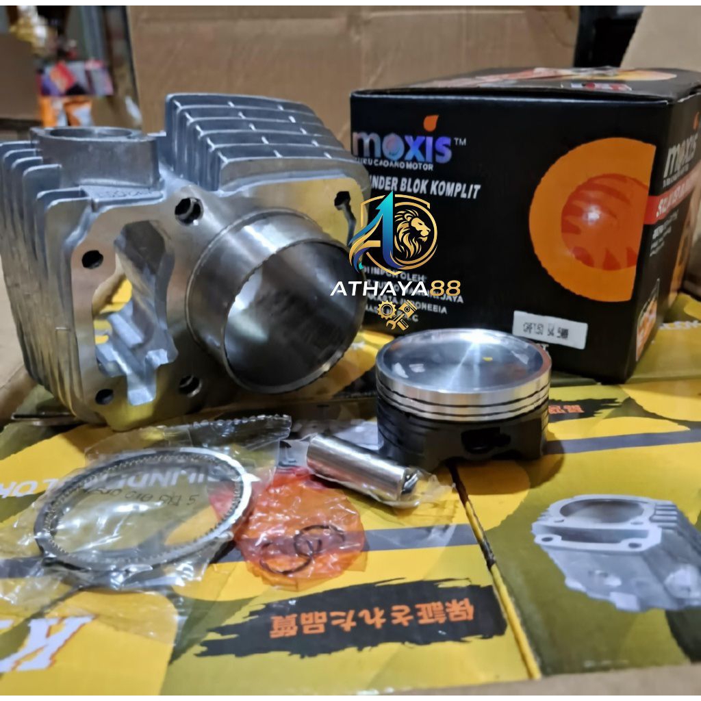 BLOK BLOCK SEHER BORING ASSY BORE UP 64,5 CRF 150,VERZA,MEGA PRO MONO