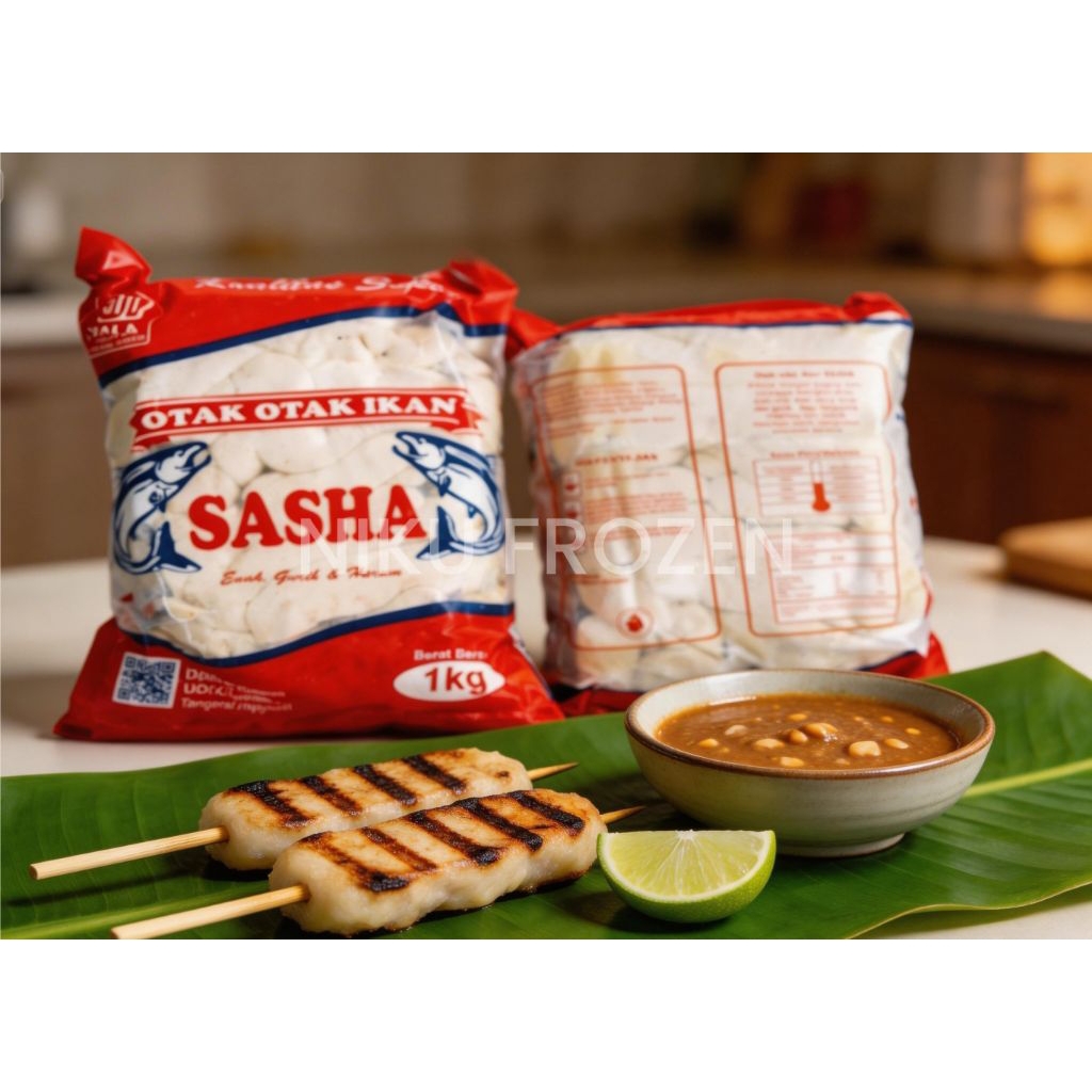 {Ikan} Otak Otak Ikan Sasha 1Kg