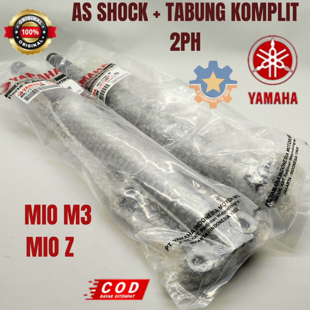 AS SHOCK + TABUNG DEPAN YAMAHA 2PH MIO J MIO M3 MIO Z ORI ASLI YGP