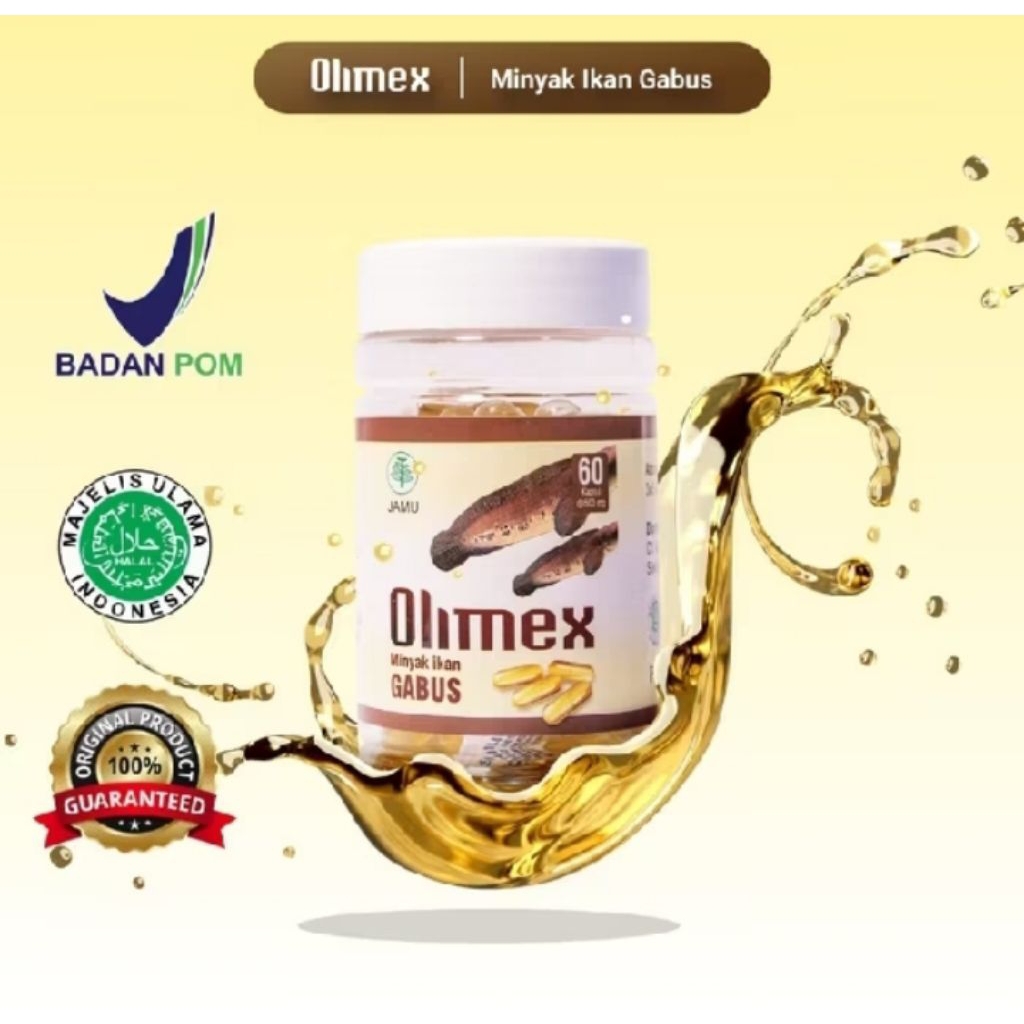 OLIMEX MINYAK IKAN GABUS
