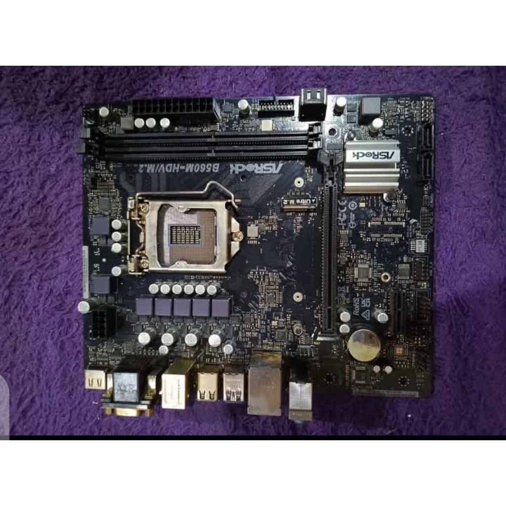 MOBO ASROCK B560M-HDV/M.2 SUPPORT GEN 10, 11 SEC
