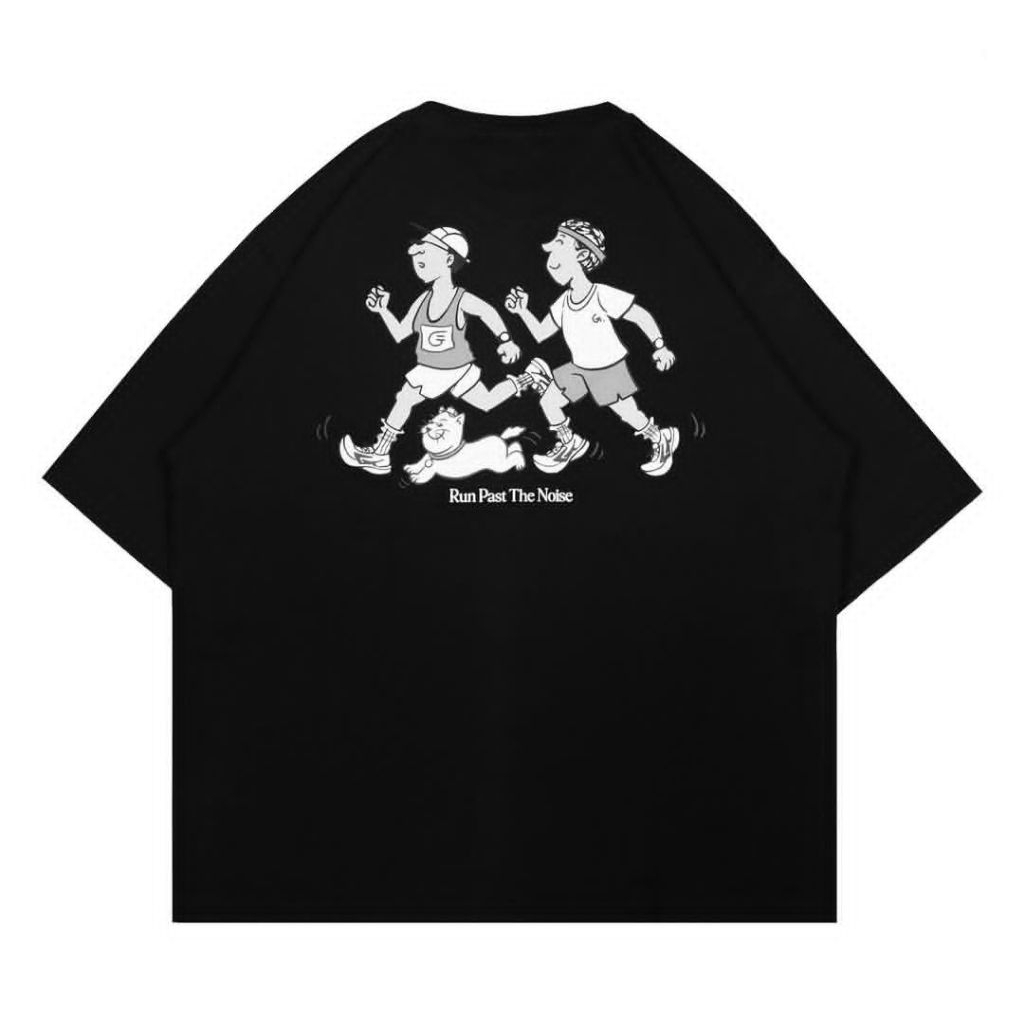 GOZEAL T-Shirt Baju Kaos Gozeal Subway Black Edition