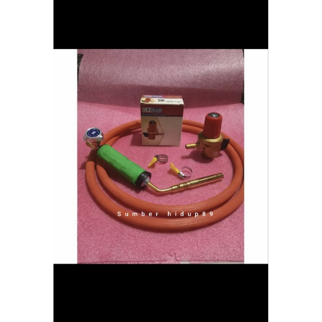 Kepala Heating Torch / Gas Torch / Alat Las Gas Torch (Lengkap)