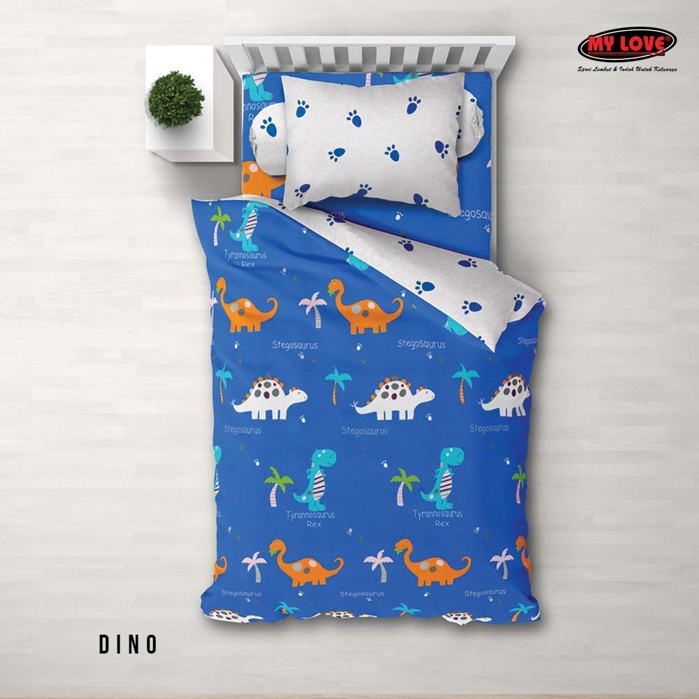 SPREI SINGLE KATUN ALL NEW MY LOVE UK 120X200 TINGGI 30CM