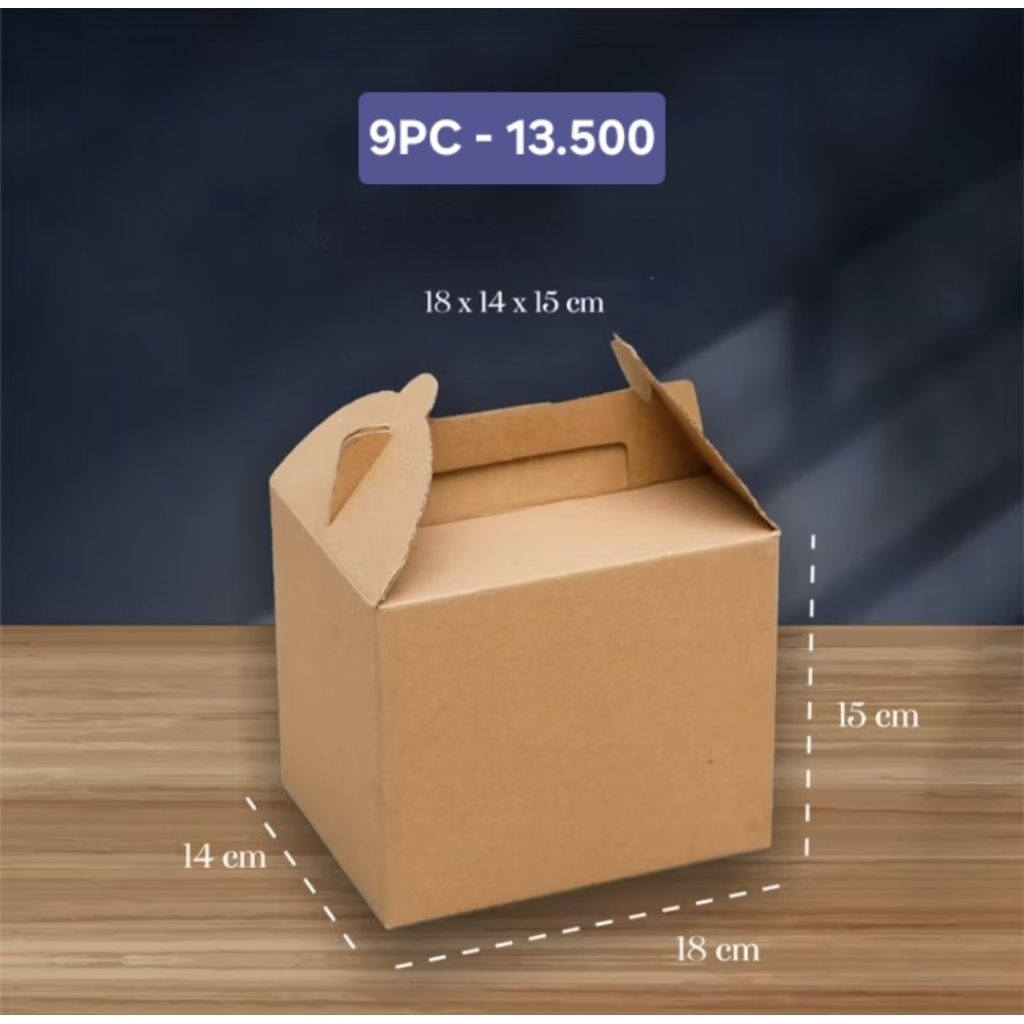 9PC BOX JINJING / KARDUS JINJING / BOX HAMPERS JINJING