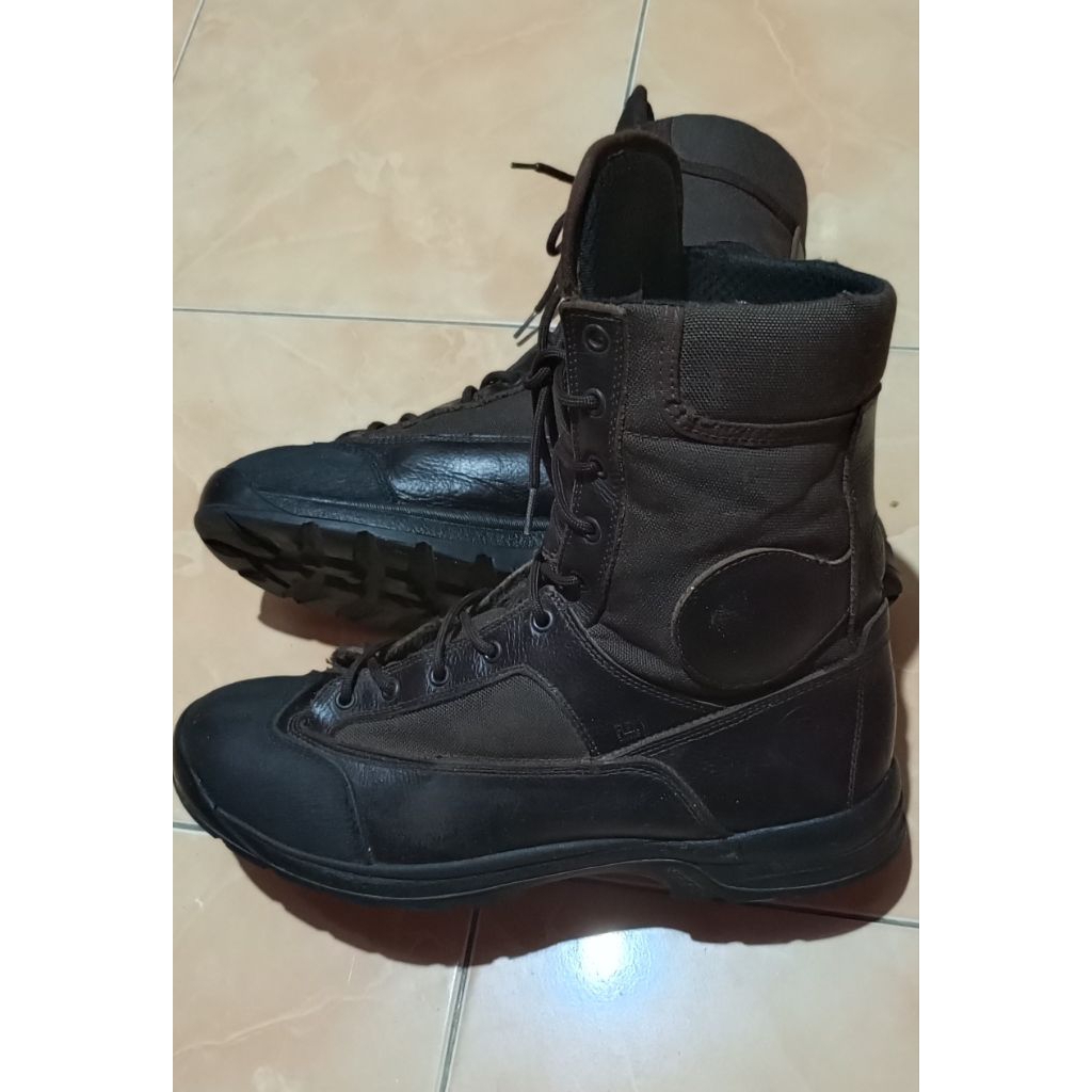 sepatu kulit boots flex zone size 45 second