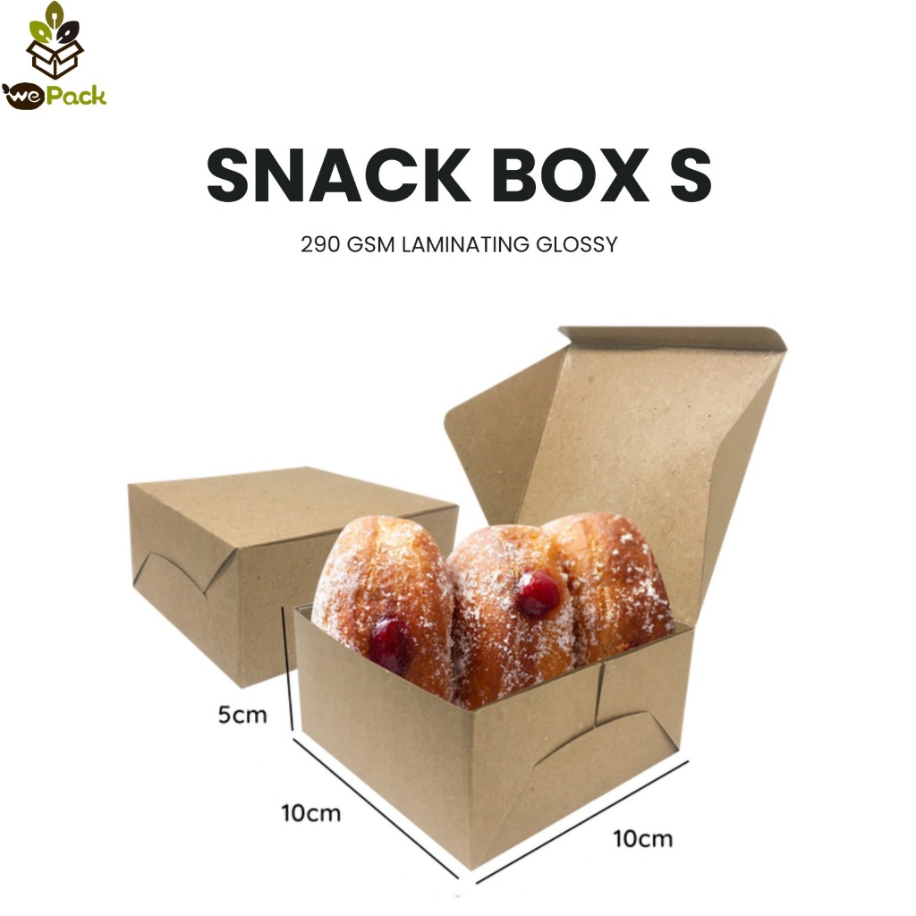 Snack kue box Dus snack nasi ayam KFC KRAFT size S