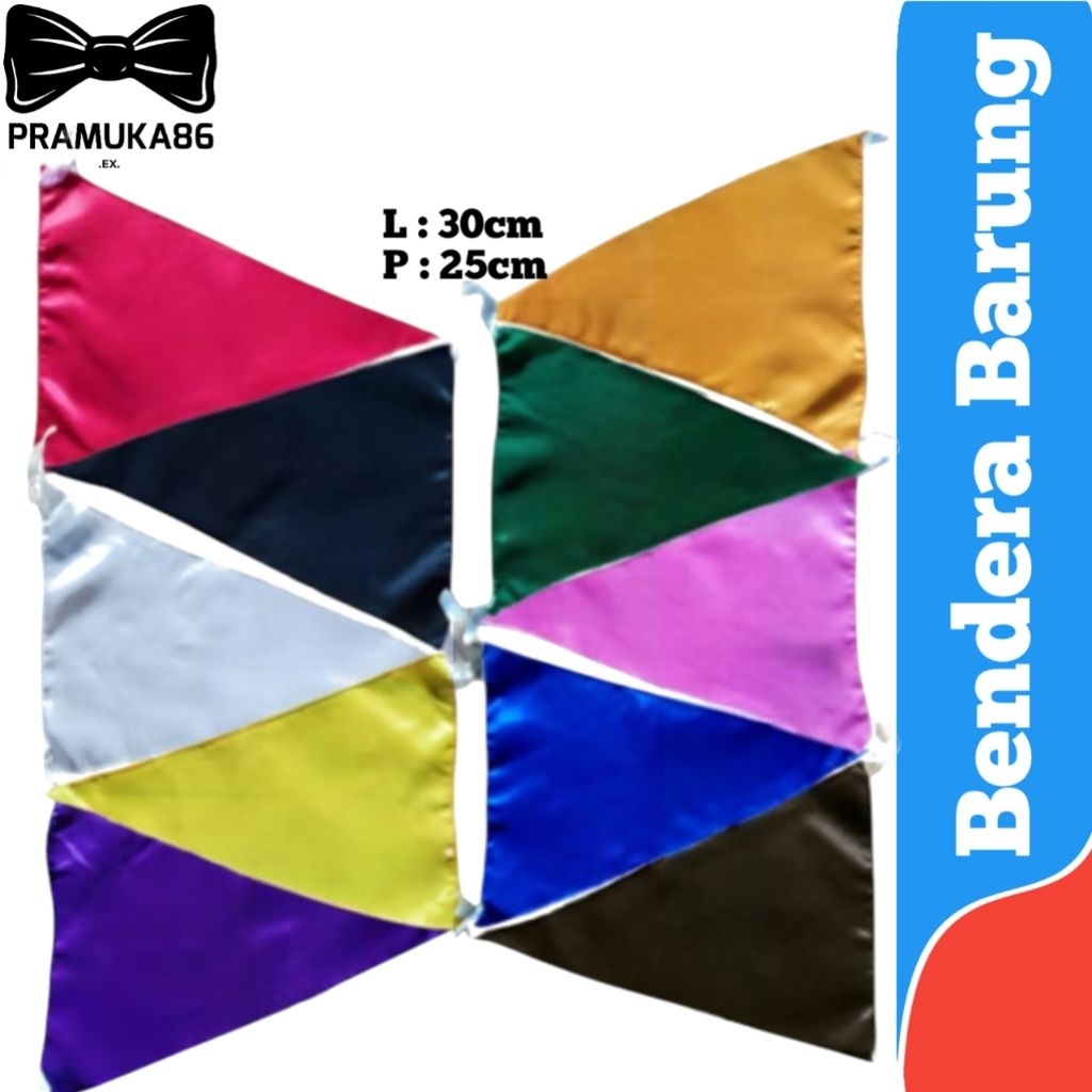 Bendera Barung Pramuka Siaga / Bendera Barung Pramuka / Bendera Barung