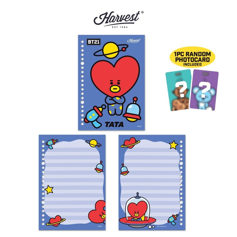 Harvest Loose leaf BT21 basic Free Photocard