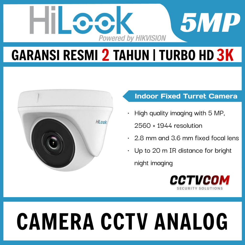 CAMERA CCTV HILOOK 5MP INDOOR CAMERA