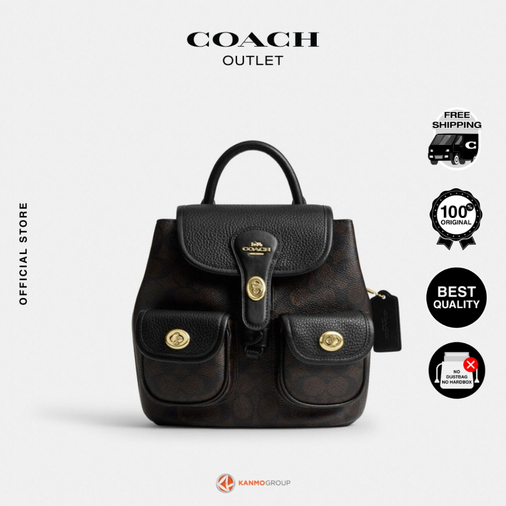 Coach Hadley Backpack - Tas Ransel Wanita