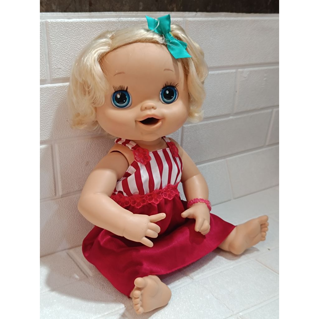 BABY ALIVE CAUCASIAN JUMBO SIZE XL ELEKTRONIK ON