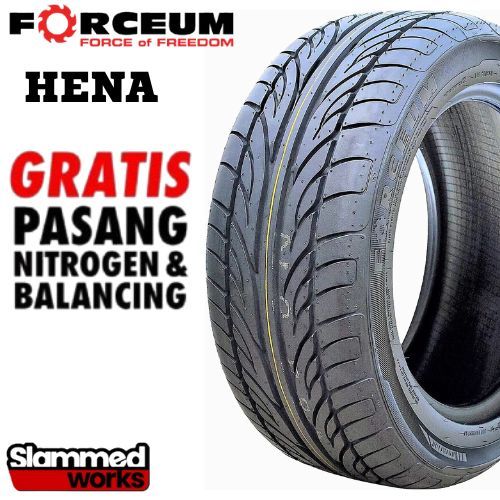 Ban Mobil R16  Forceum Hena Ukuran 225 / 55 R16 Tubeles