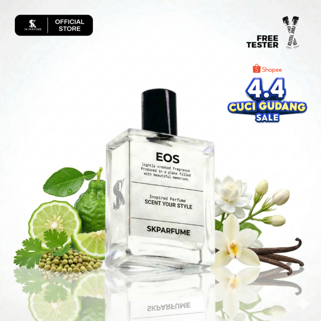SK Parfume - HMNS EOS Parfum Wanita Aroma Fresh Inspired Perfume By SK Parfume