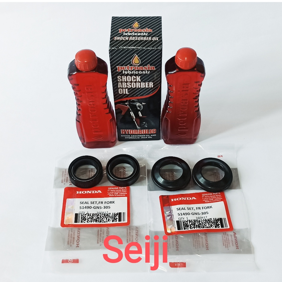 Seal Shock Depan Dan Oli Shock HONDA BEAT FI