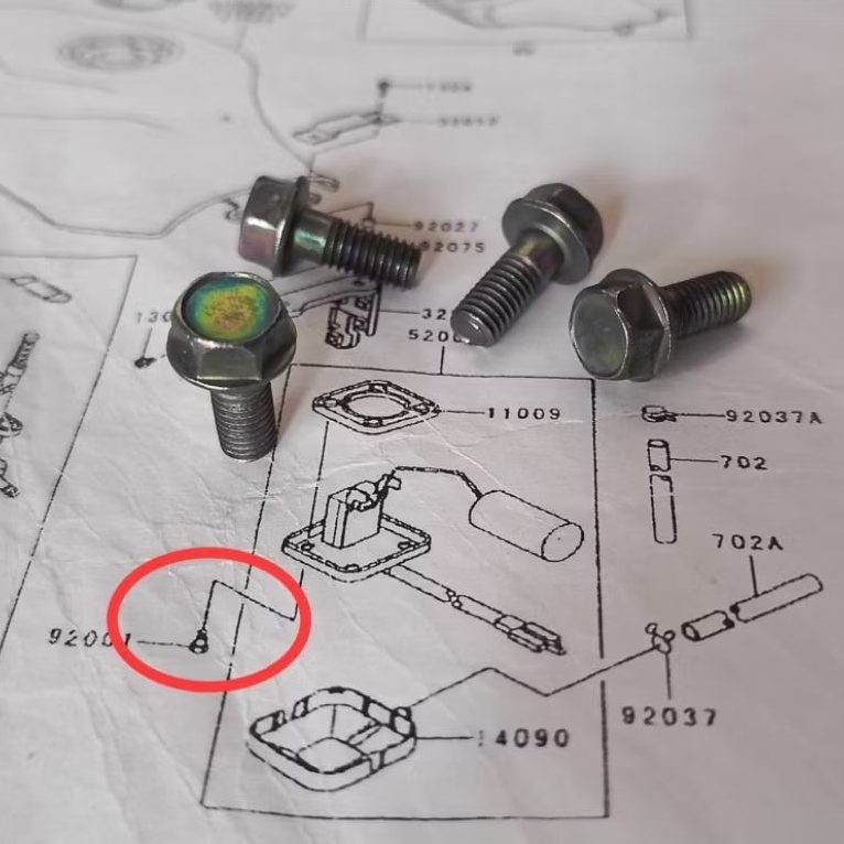 SET 4PCS BAUT SENSOR PELAMPUNG NINJA RR OLD NEW RR CKD